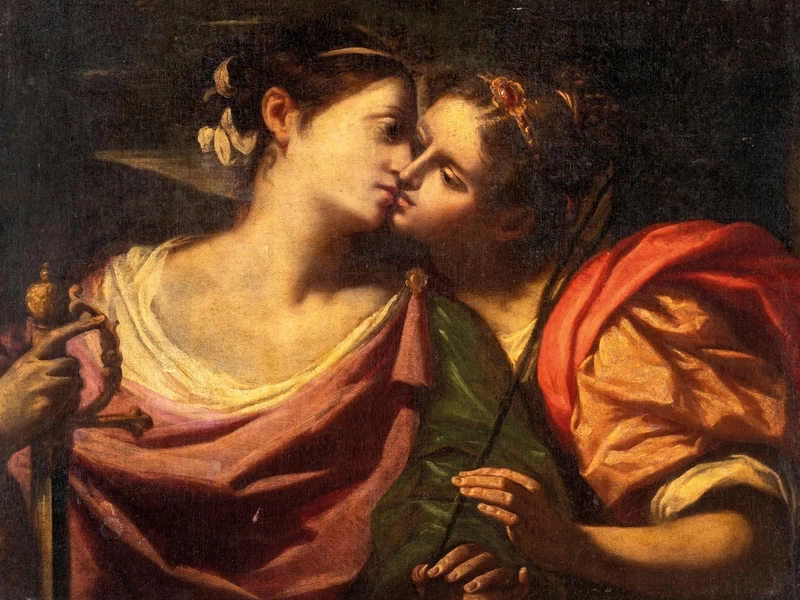 1699-Stefano Pozzi - Allegoria della Pace e della Giustizia